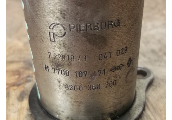 Клапан EGR, клапан повернення ВГ, Renault Clio 2, Espace 4, Kangoo, Laguna, Laguna 2, Master 2, Megane, Megane 2, Scenic, Trafic (1.9 D, 1.9 dCi, 1.9 dTi)